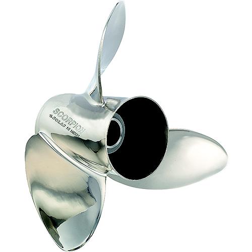 Solas 9561-151-25 Rubex S3 Stainless Steel Interchangeable Hub Propeller - 9561-151-25 - 496-956115125F1
